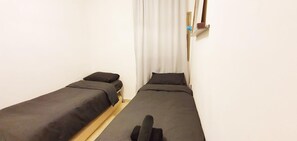 Iron/ironing board, free cots/infant beds, free WiFi, bed sheets