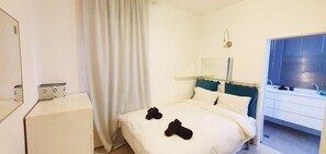 Iron/ironing board, free cots/infant beds, free WiFi, bed sheets