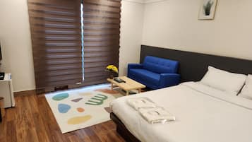 Premium-Doppelzimmer | Hochwertige Bettwaren, Verdunkelungsvorhänge, schallisolierte Zimmer