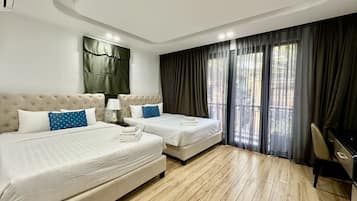 5BR Duplex villa by the beach | 5 bedrooms, desk, free WiFi, bed sheets