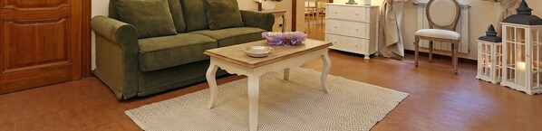 Living room - Daplace - Claudia Apartment (Rome)