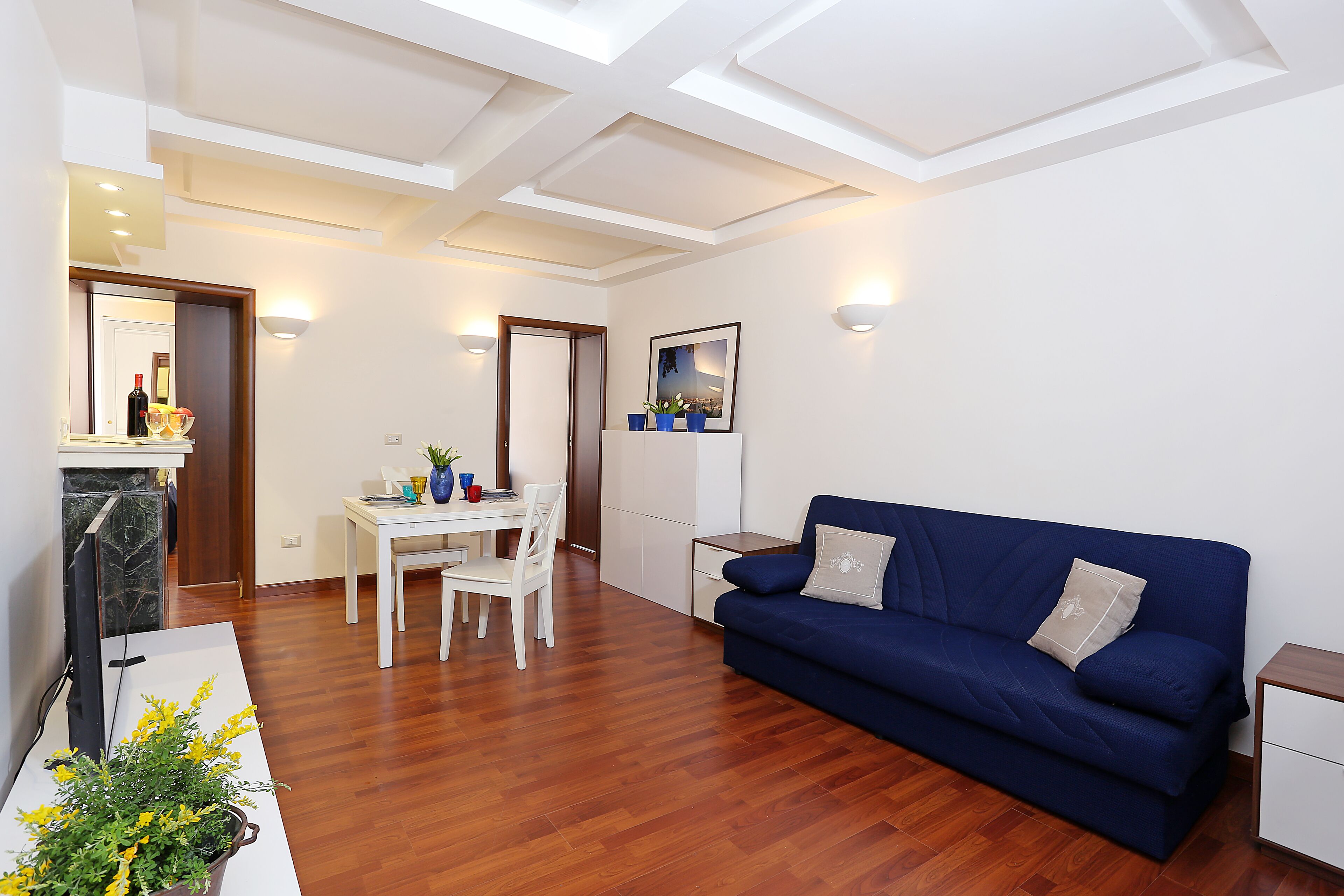 Apartment, 1 Bedroom | Living area