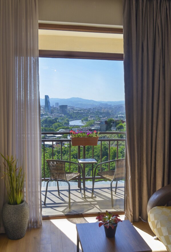 Balcony view - Hotel Livin (Tbilisi)