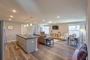 公寓 (2 Bedrooms) | 私人厨房 | 大冰箱、烤箱、茶具/咖啡用具、烤面包机