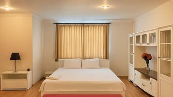 Quarto exclusivo | 1 quarto, frigobar, cofres nos quartos, individualmente decorados