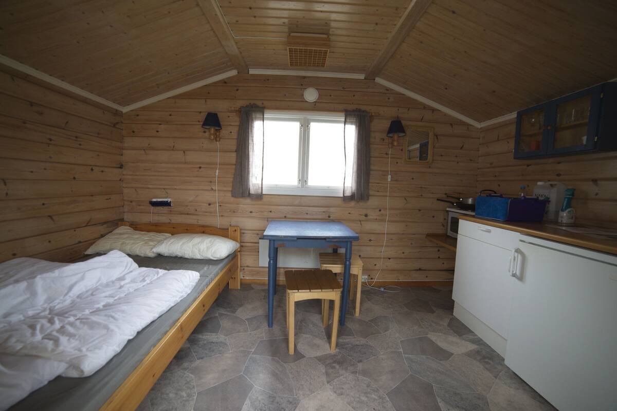 Mökki, jaettu kylpyhuone (11) | Ilmainen Wi-Fi, vuodevaatteet