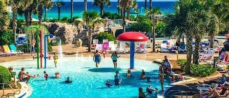 室外泳池、暖水池