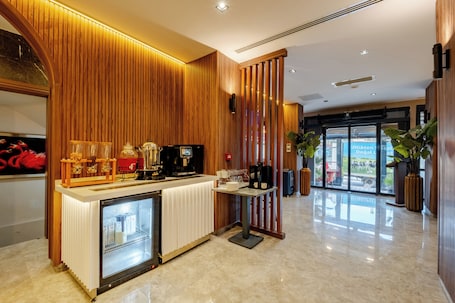 Daily buffet breakfast (EUR 10 per person)