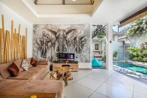 Living area - Villa Safari (Seminyak)
