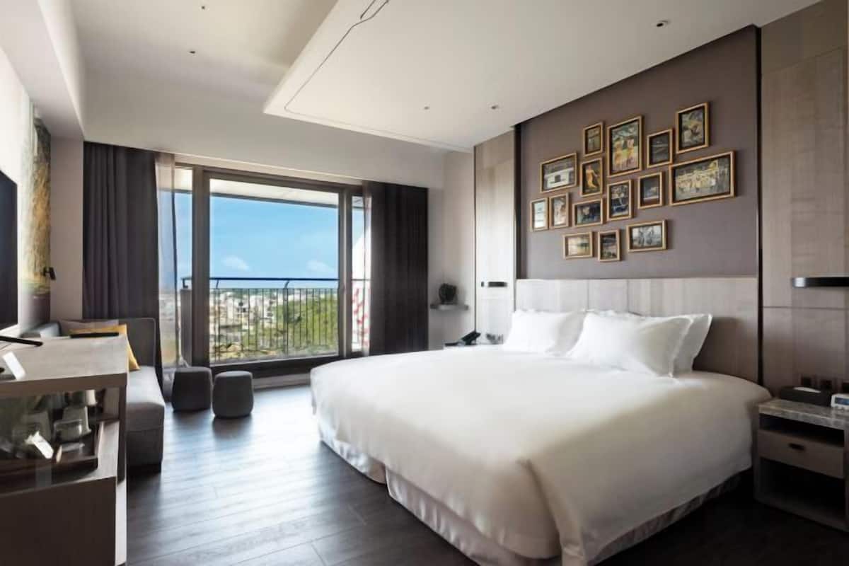 Hypo-allergenic bedding, down comforters, free minibar, in-room safe