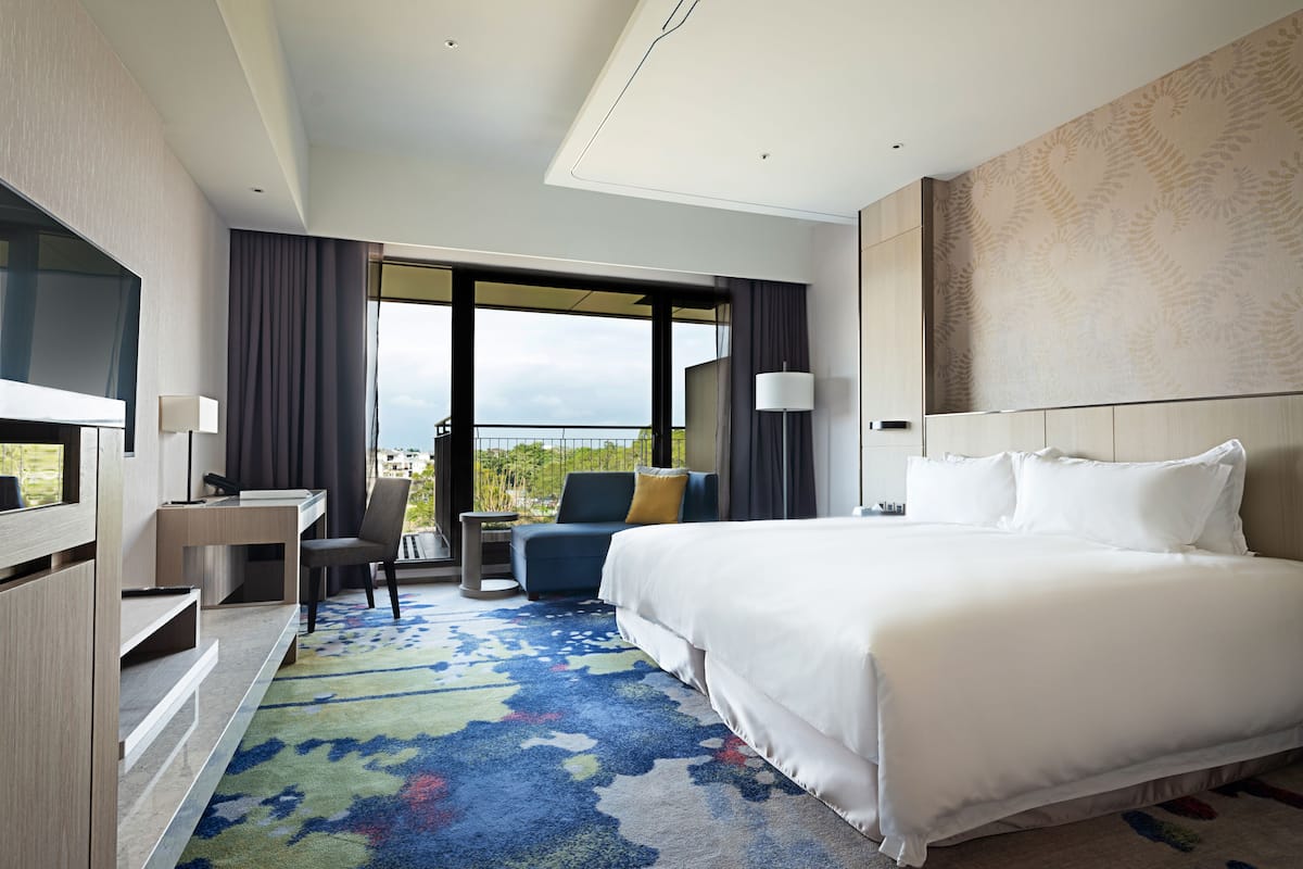 deluxe double room | 1 bedroom, hypo-allergenic bedding, down duvets, free minibar