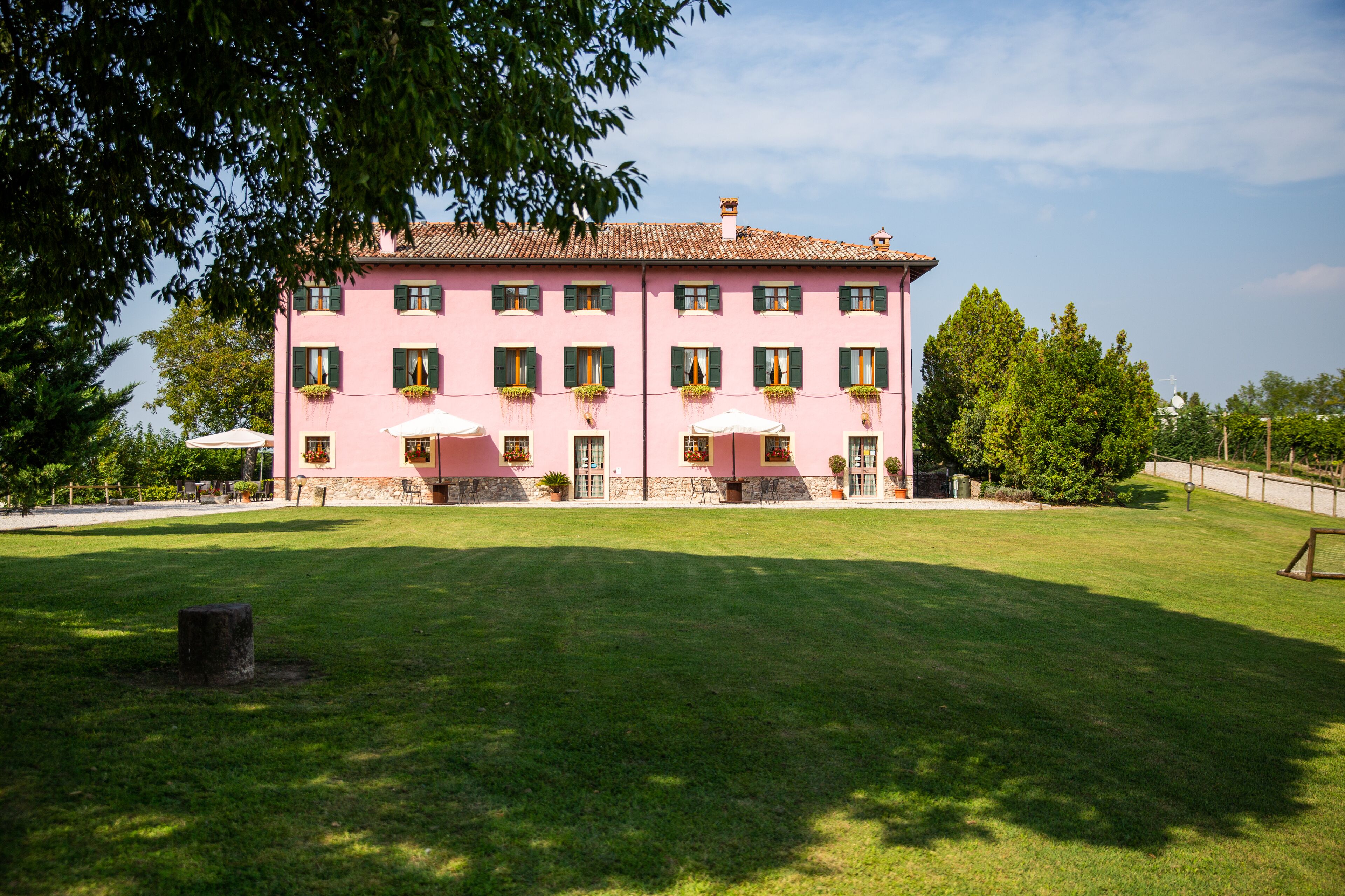 Fassade der Unterkunft