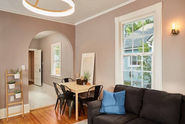 House (2 Bedrooms) | Living room | TV - 2BR Olympic Center Downtown (Colorado Springs)