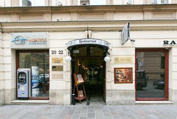 Façade de l’hébergement 