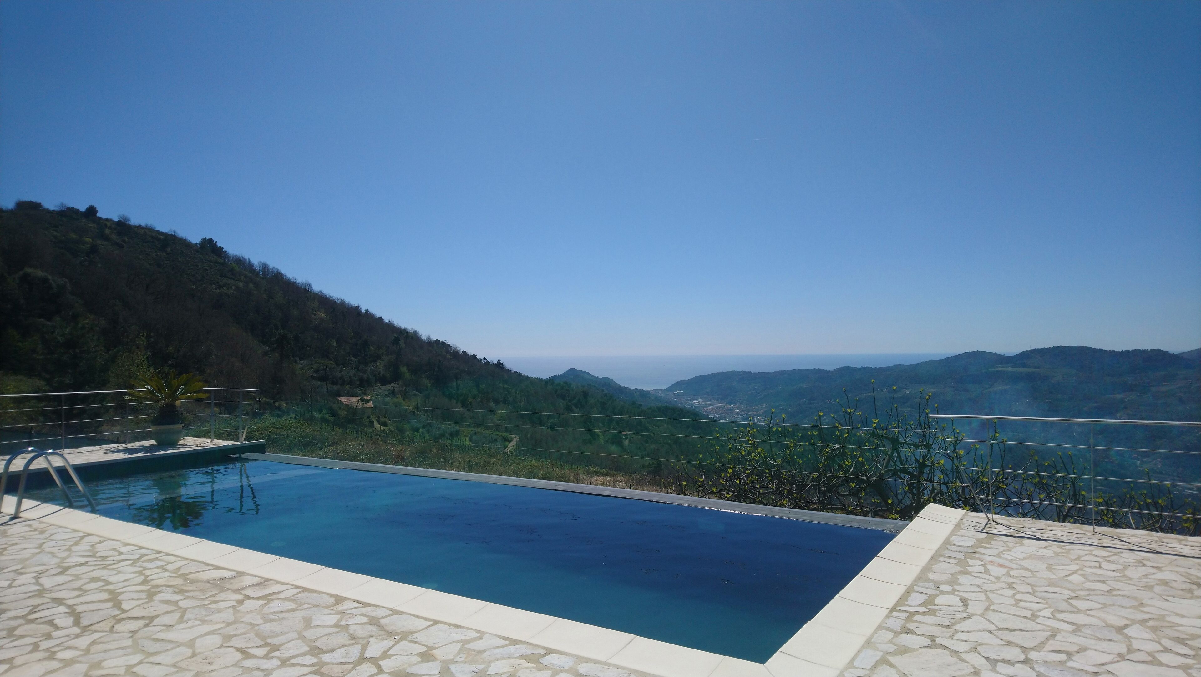 Villa with Pool on Two Levels With Stunning Mountain And Sea Views