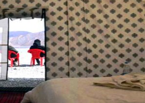 View from room - TIH Attic Camp - Pangong (Leh)