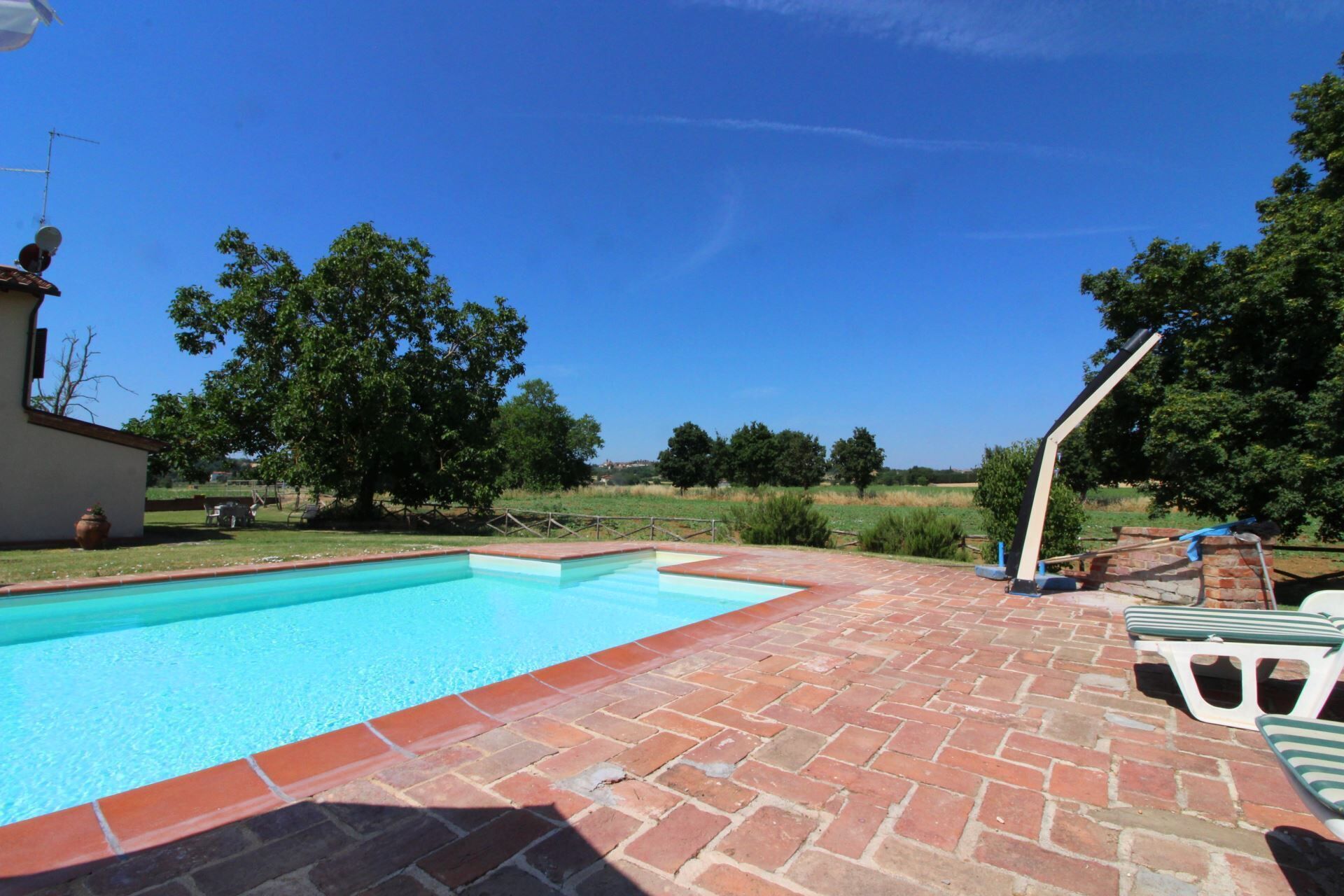 Seasonal outdoor pool