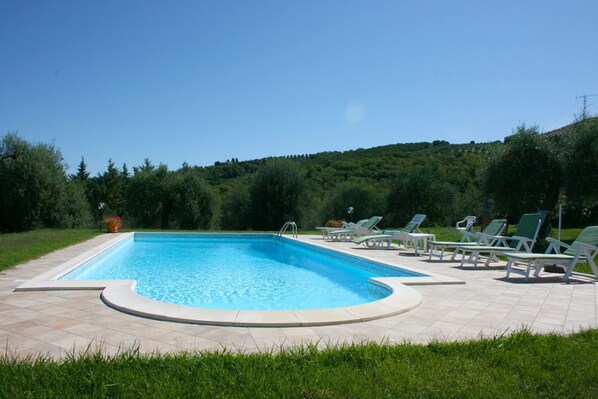 Seasonal outdoor pool