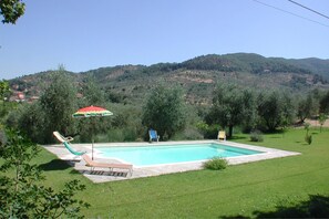 Alberca al aire libre por temporada 
