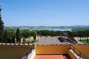 Blick von der Unterkunft