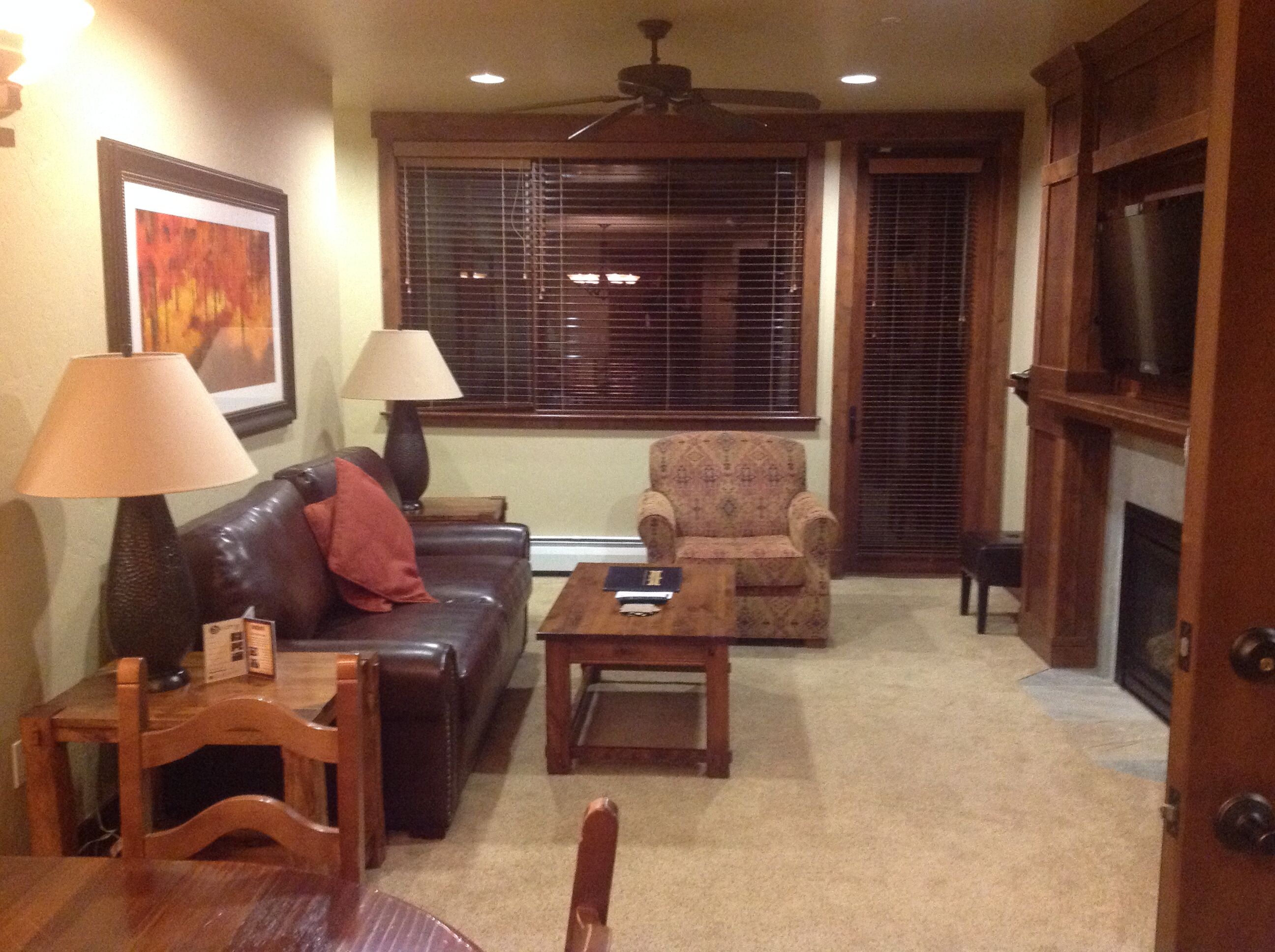 Two bedroom unit only available Monday January 2.  One night only.   $750