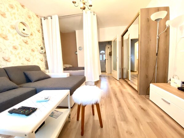 Studiosvit | Gratis wi-fi och sängkläder