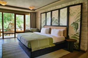 Premier Double Room, 1 Bedroom, Mountain View, Mountainside | Egyptian cotton sheets, premium bedding, down comforters