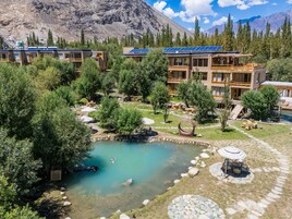 Framhlið gististaðar