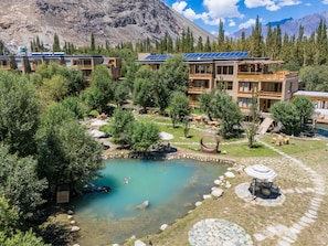 Façade de l’hébergement