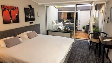 Kamar Double atau Twin Superior, 1 kamar tidur, teras | Meja kerja, tempat tidur bayi (biaya tambahan), dan Wi-Fi gratis