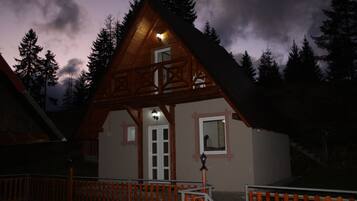 Front of property - evening/night