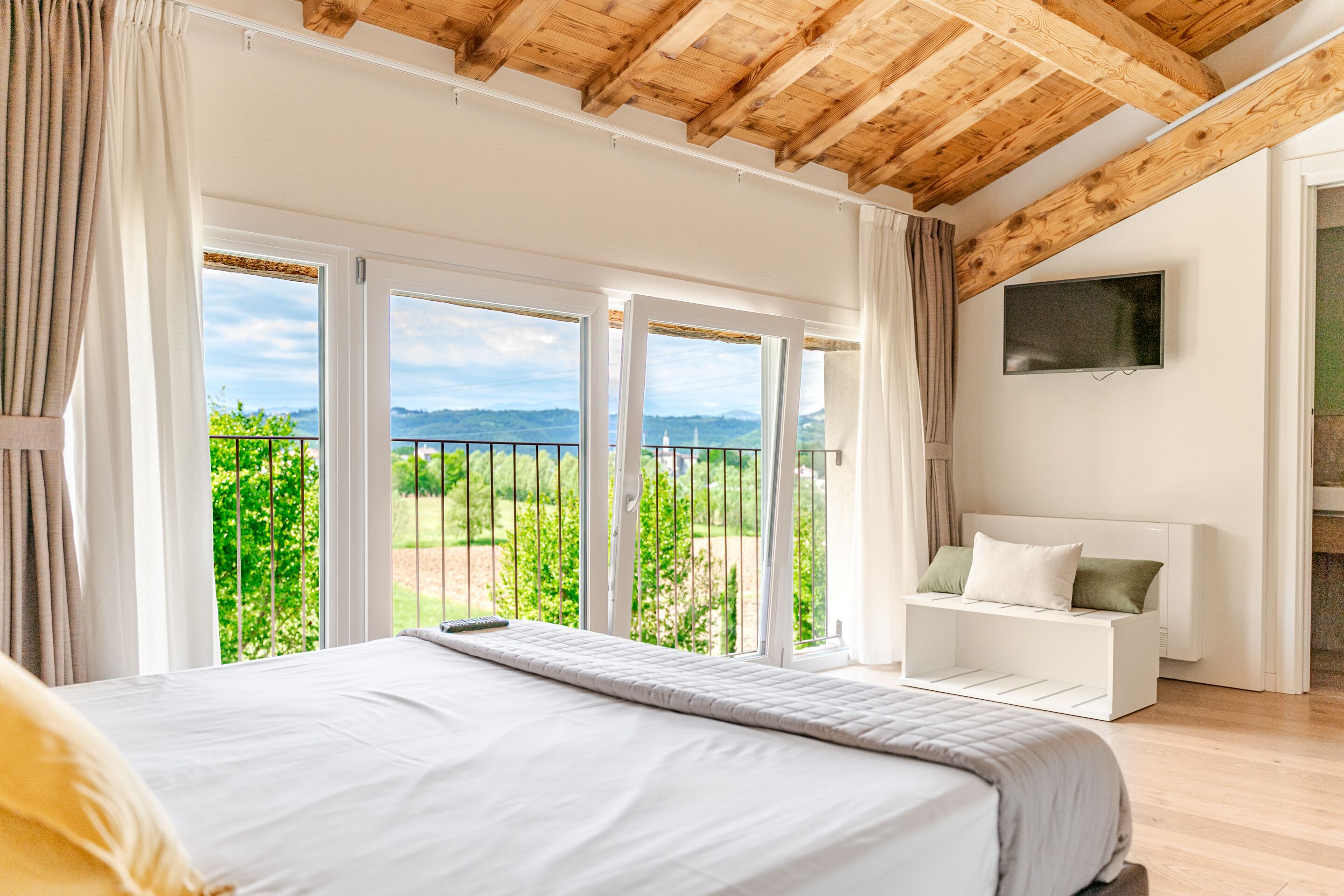 Premium bedding, down duvets, memory-foam beds, minibar