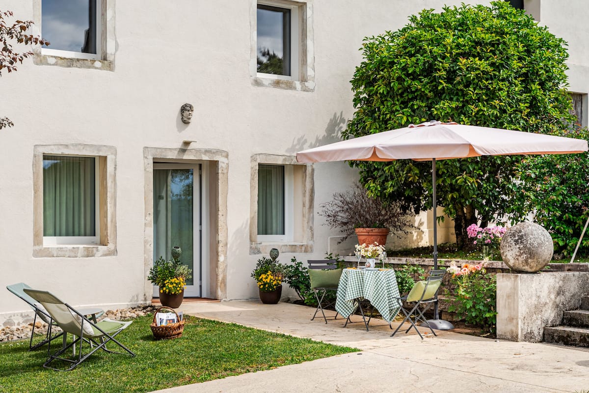 Familien-Suite, mit Bad, Gartenblick | Garten