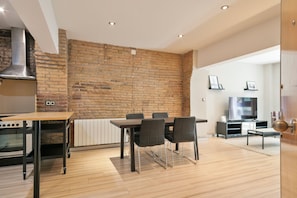 Apartment, 1 Bedroom | Living area