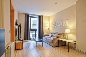 Apartment, 1 Schlafzimmer, Terrasse | Wohnbereich