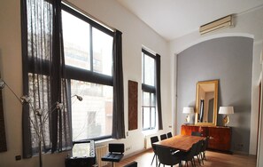 Apartment, 3 Bedrooms | Living area | Flat-screen TV