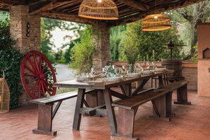 Restauration en plein air