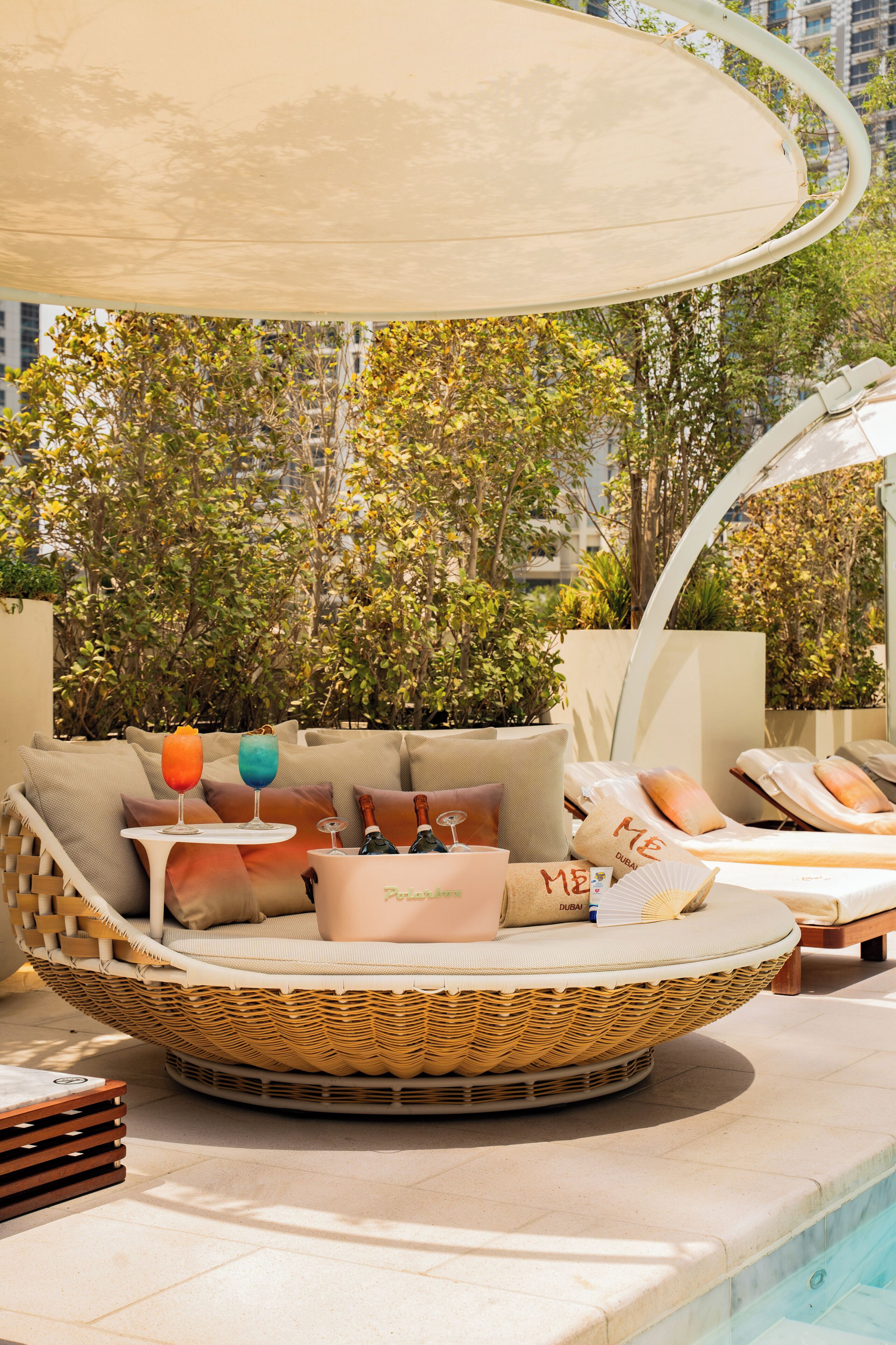 Outdoor pool, open 8:30 AM to 6:30 PM, pool umbrellas, pool loungers