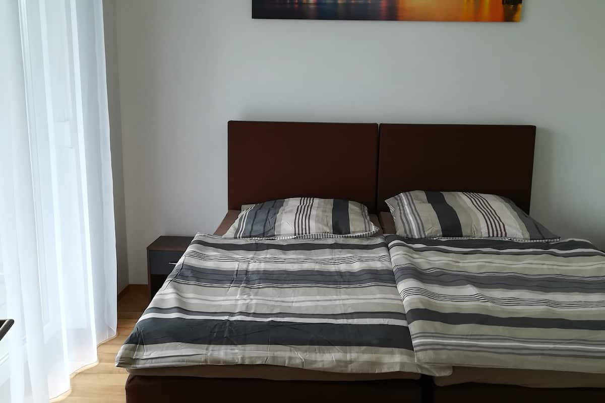 down duvets, desk, blackout curtains, soundproofing