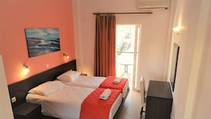 Estudio (Twin Beds) | Caja fuerte, wifi gratis, ropa de cama