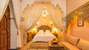 Suite (Pacha) | 1 bedroom, in-room safe, individually decorated, desk