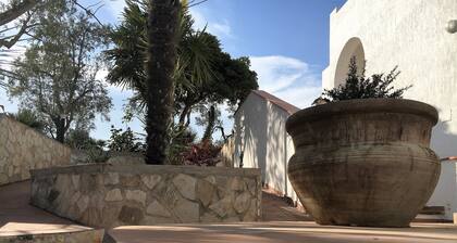 MAISON MARIE: the panoramic terrace on Vieste