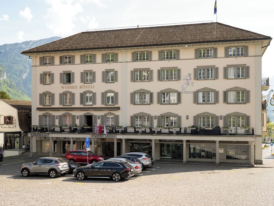 Overnatningsstedets facade
