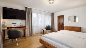 In-room safe, desk, iron/ironing board (on request), WiFi (free)
