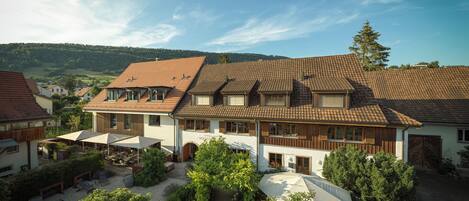 Façade de l’hébergement