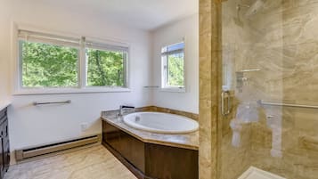 Een douche, een haardroger
