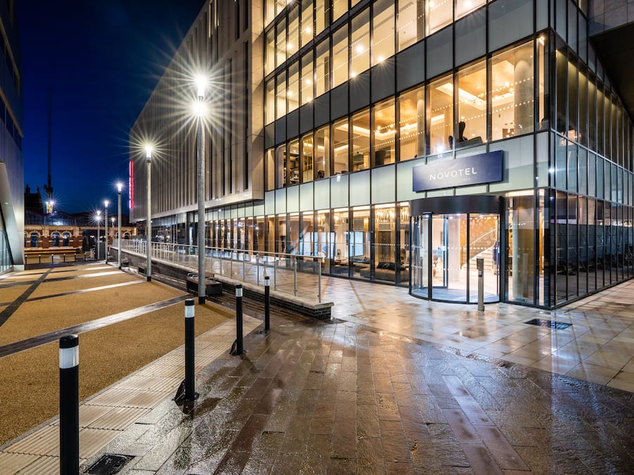 Front of property - evening/night