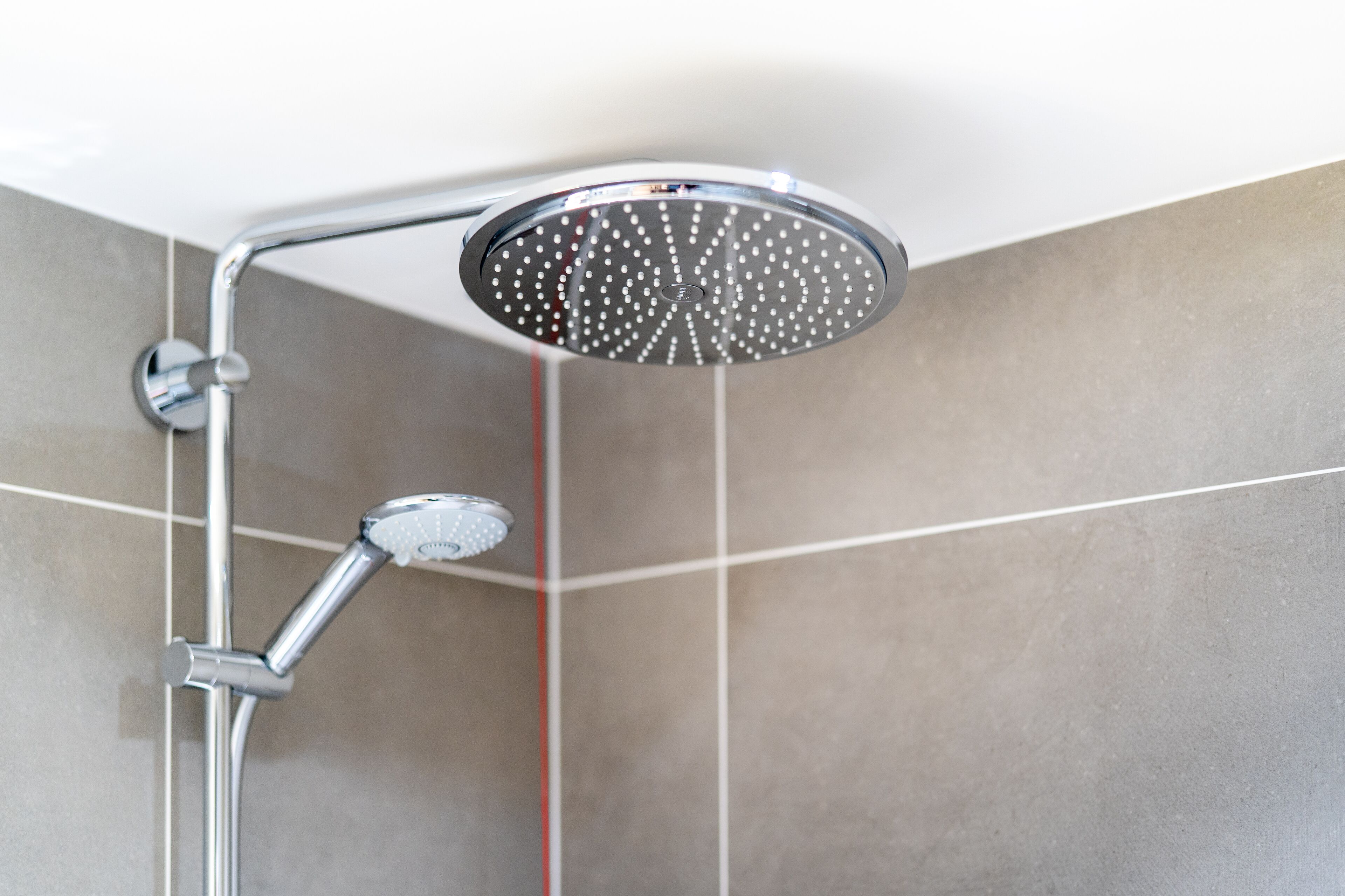 eco-friendly toiletries, hair dryer, towels, shampoo