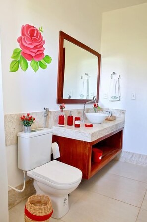 Shower, towels