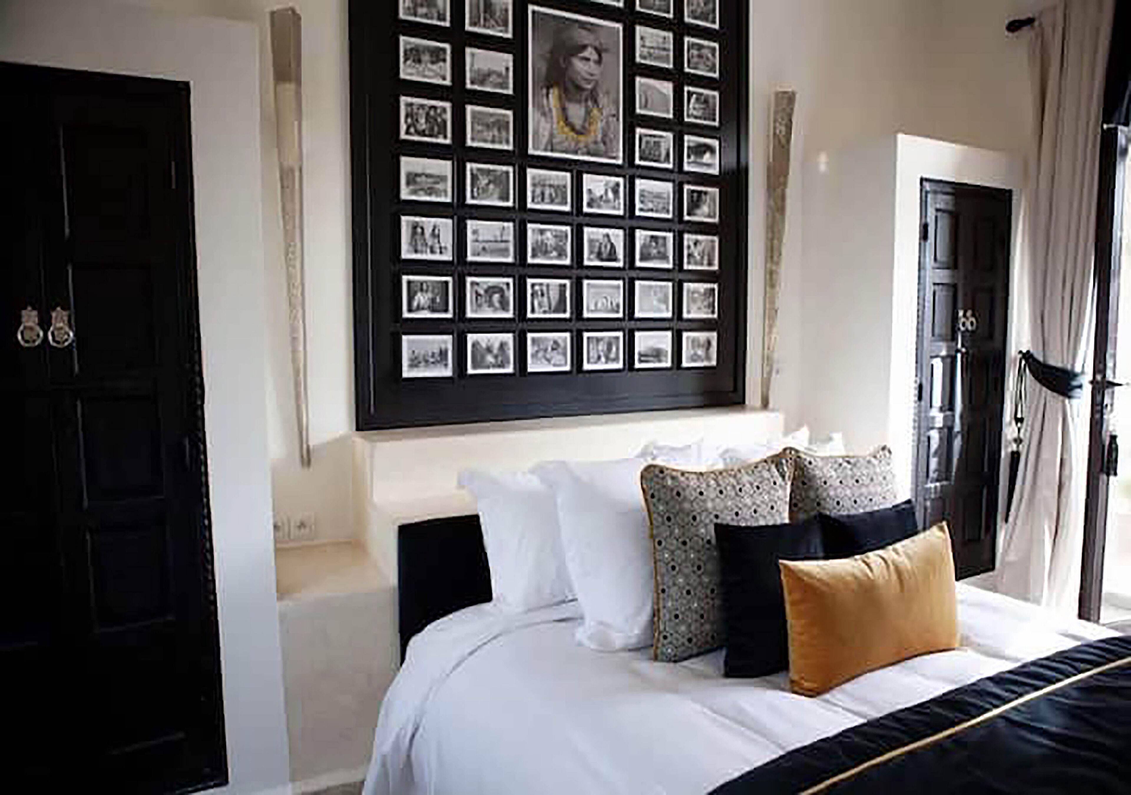 Individually decorated, individually furnished, blackout curtains